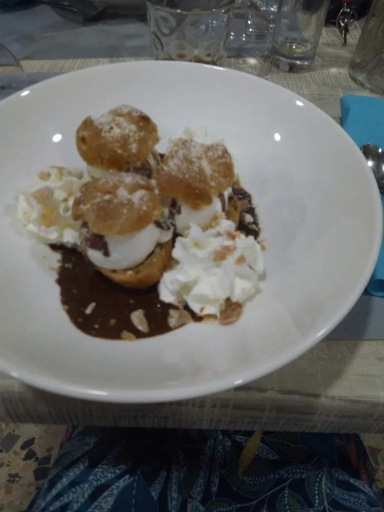 Profiteroles Glace Coco
